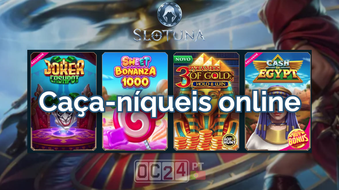 As melhores slots e jogos de mesa disponíveis no Slotuna Casino