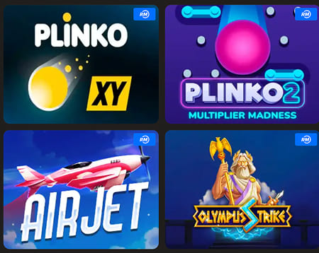 Jogos instantâneos no Sol Casino