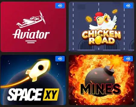 Jogos de Crash no SolCasino