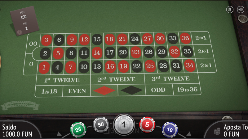 Image Roleta Americana da BGaming nos Casinos Online Portugueses